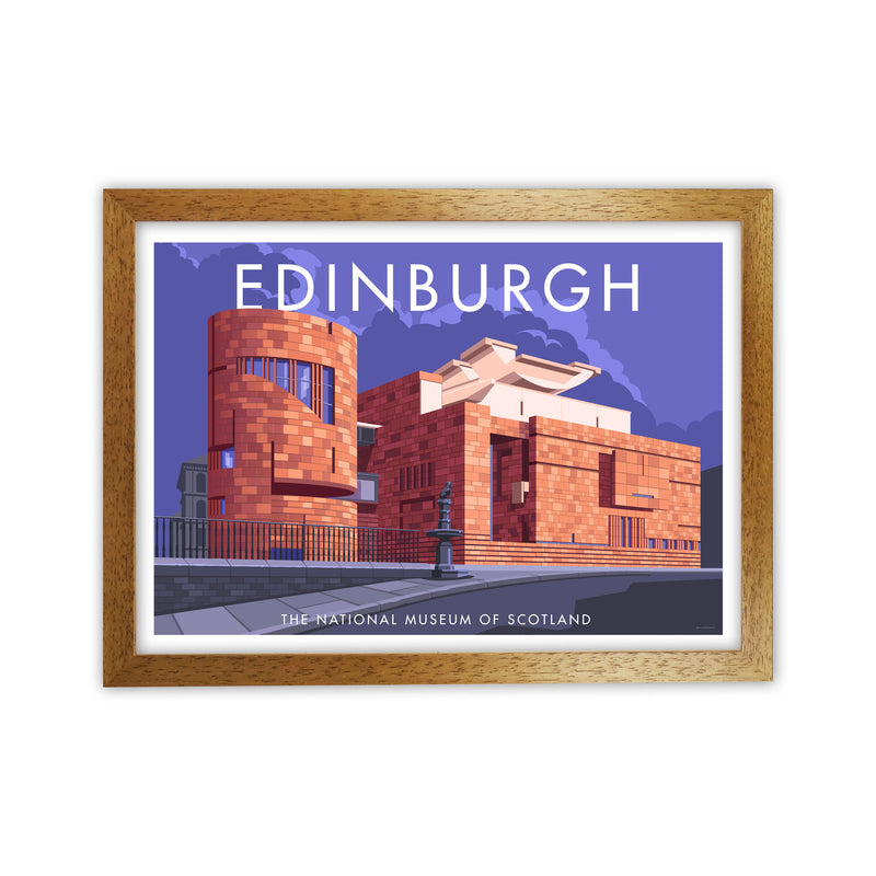 Edinburgh by Stephen Millership Oak Grain