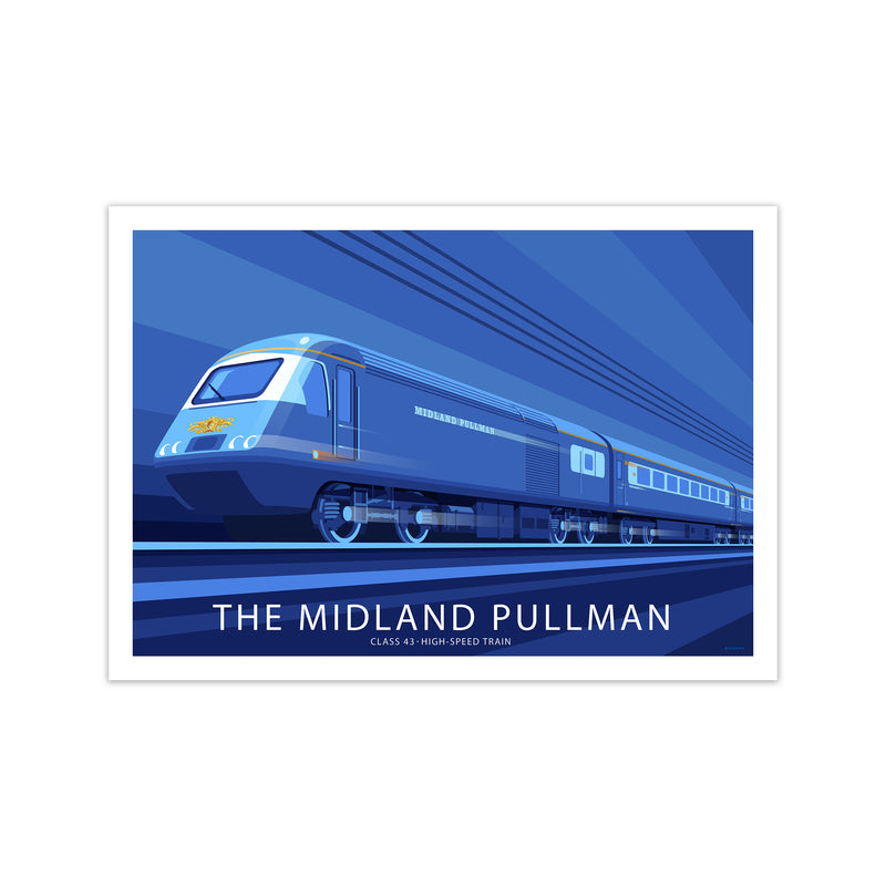 Hst Pulman Travel Art Print By Stephen Millership Print Only