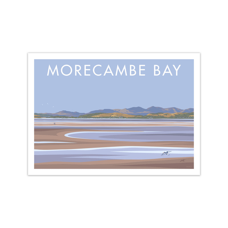 Morecambe Bay Travel Art Print By Stephen Millership Print Only