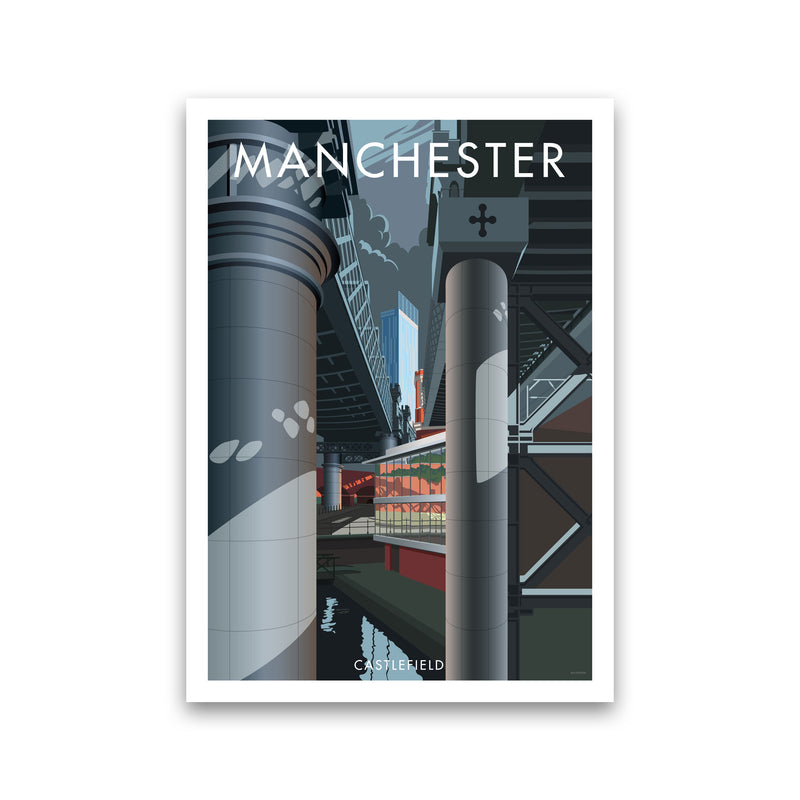 Manchester by Stephen Millership Print Only