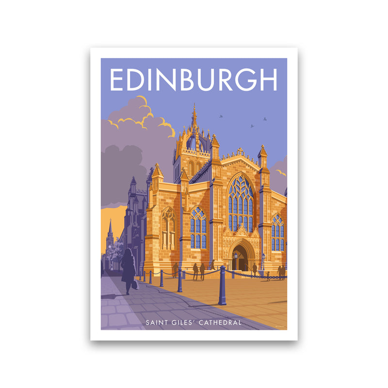 Edinburgh by Stephen Millership Print Only