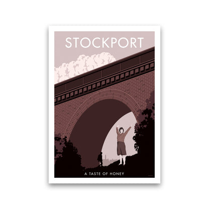Stockport Art Print by Stephen Millership Print Only