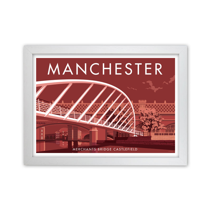Manchester by Stephen Millership White Grain