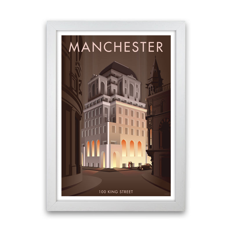 Manchester by Stephen Millership White Grain
