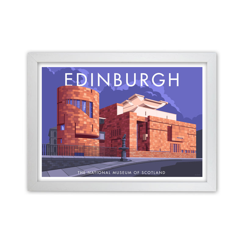 Edinburgh by Stephen Millership White Grain