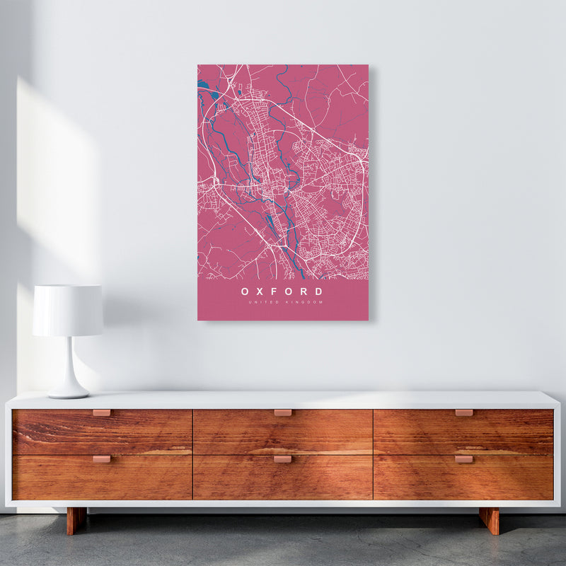 Oxford III Art Print by UrbanMaps A1 Canvas
