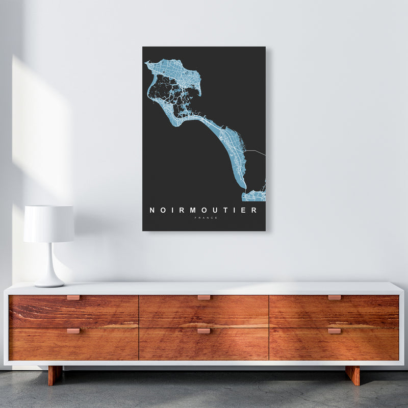 Noirmoutier Art Print by UrbanMaps A1 Canvas