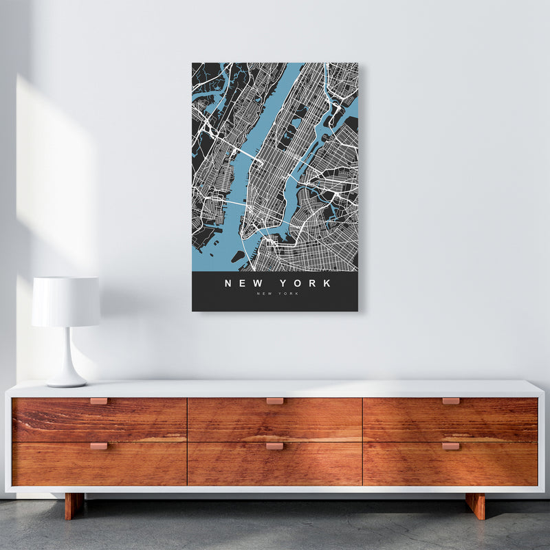 New York II Art Print by UrbanMaps A1 Canvas