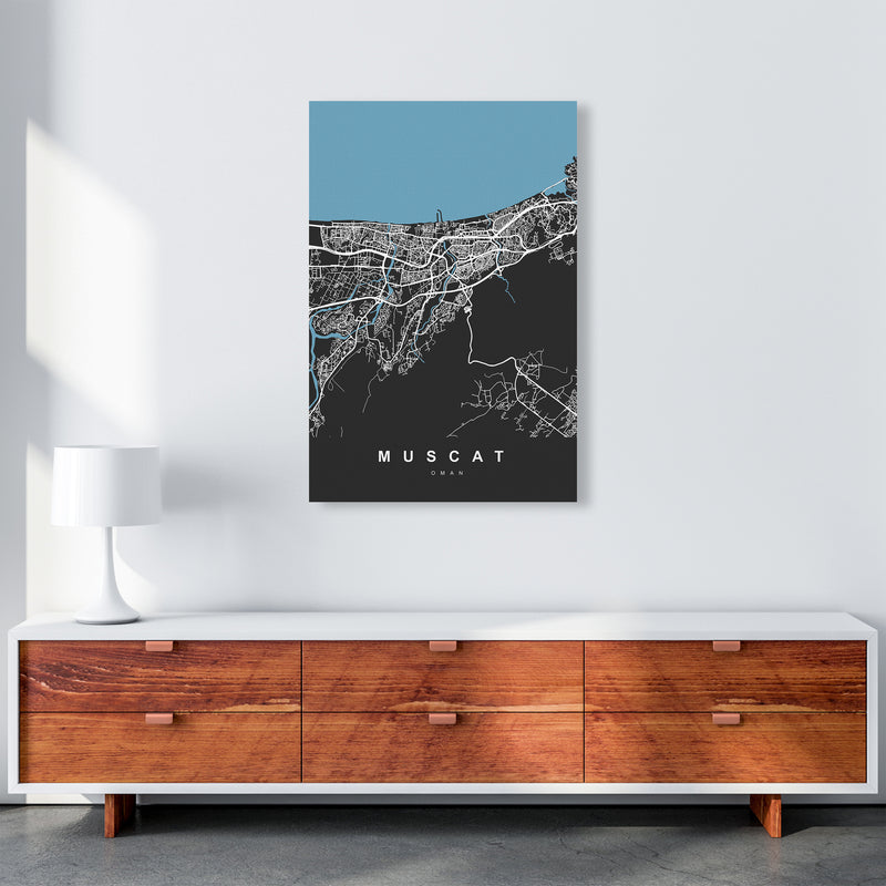 Muscat Art Print by UrbanMaps A1 Canvas