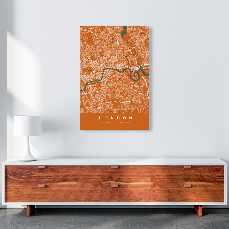 London I Art Print by UrbanMaps A1 Canvas