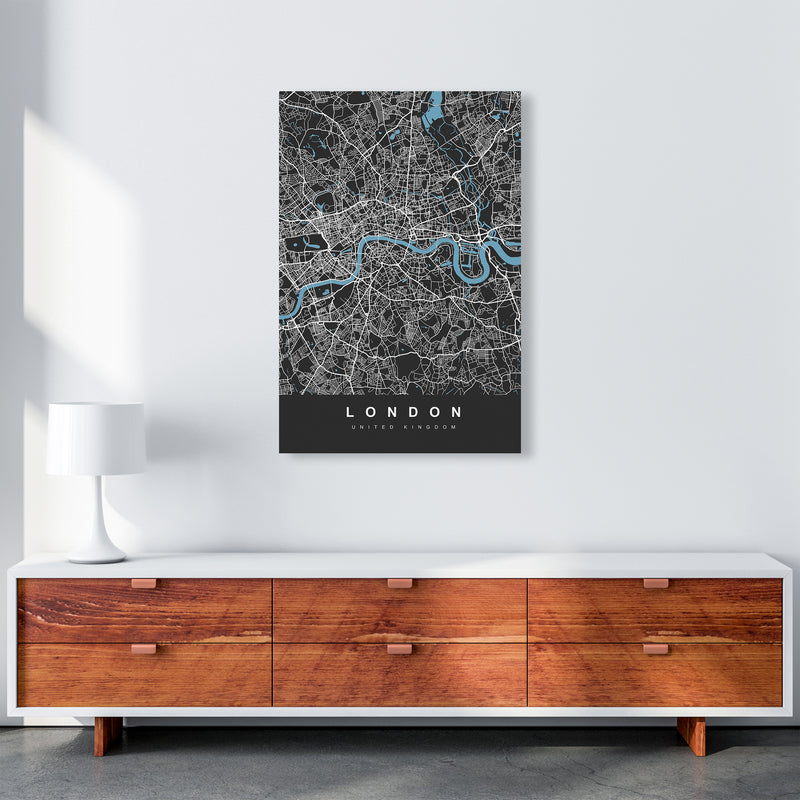 London III Art Print by UrbanMaps A1 Canvas
