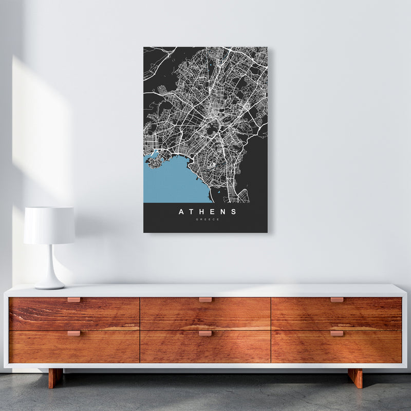 Athens Art Print by UrbanMaps A1 Canvas