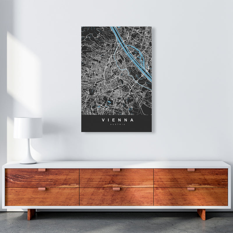 Vienna Art Print by UrbanMaps A1 Canvas
