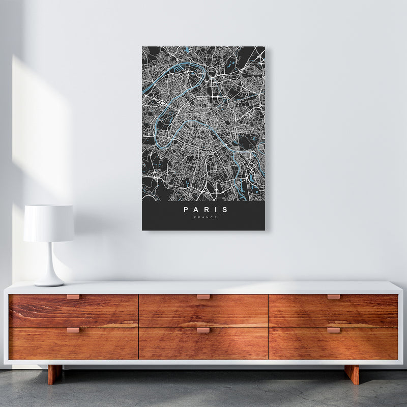 Paris Art Print by UrbanMaps A1 Canvas