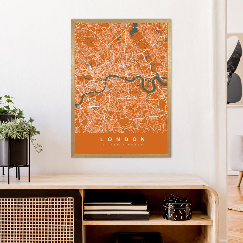 London I Art Print by UrbanMaps A1 Print Only