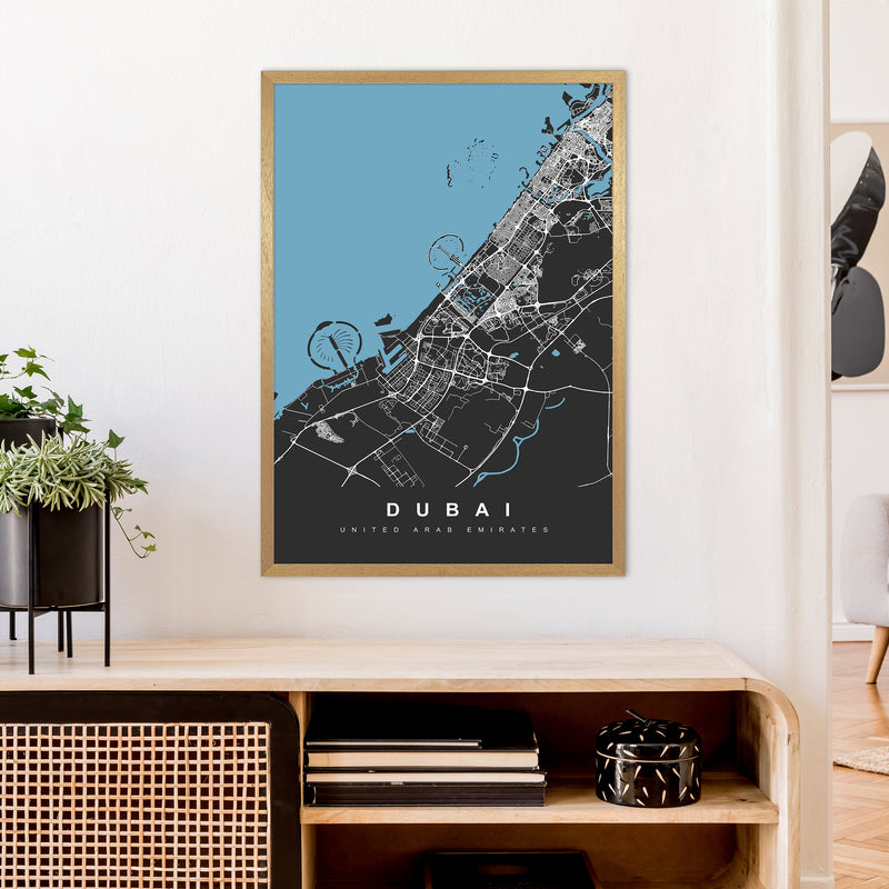 Dubai Art Print by UrbanMaps A1 Print Only