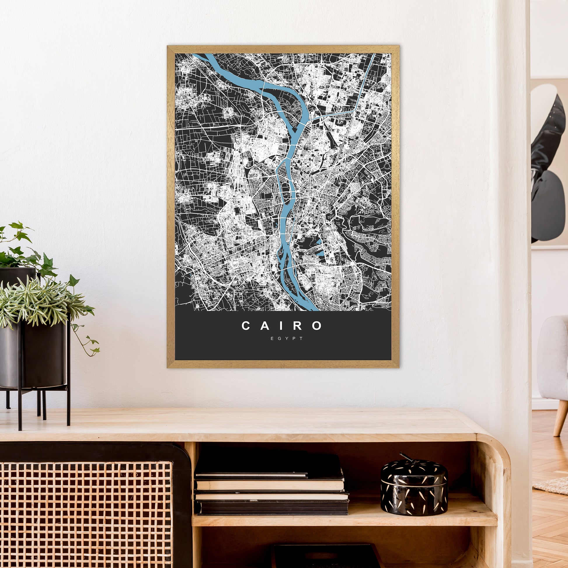 Cairo Art Print by UrbanMaps A1 Print Only