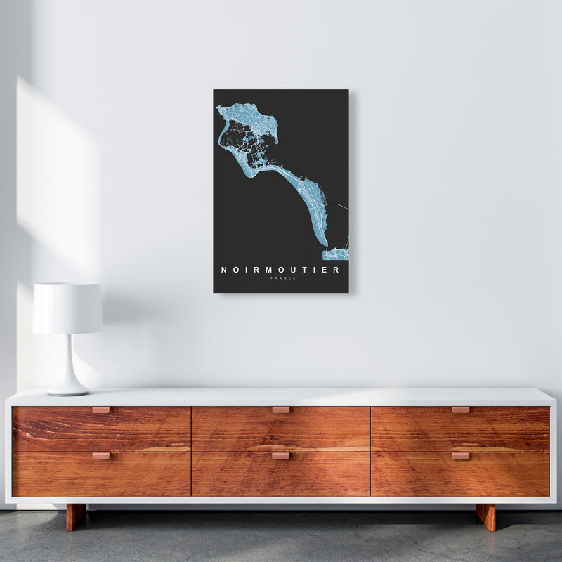 Noirmoutier Art Print by UrbanMaps A2 Canvas