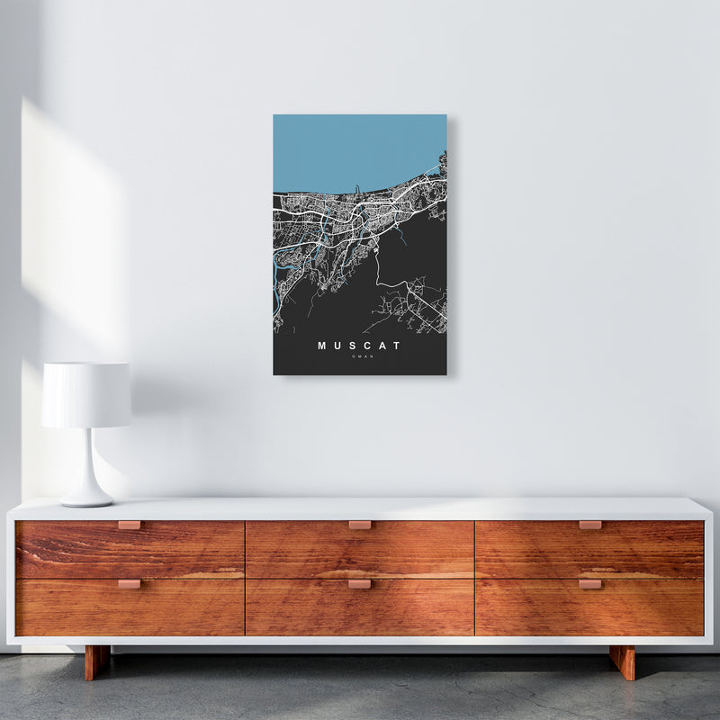 Muscat Art Print by UrbanMaps A2 Canvas