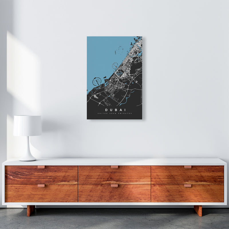 Dubai Art Print by UrbanMaps A2 Canvas