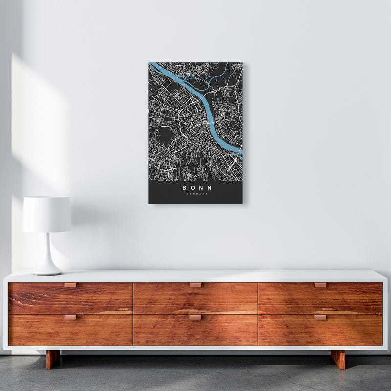 Bonn Art Print by UrbanMaps A2 Canvas