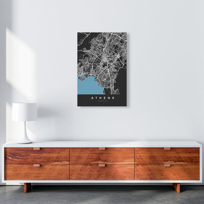 Athens Art Print by UrbanMaps A2 Canvas