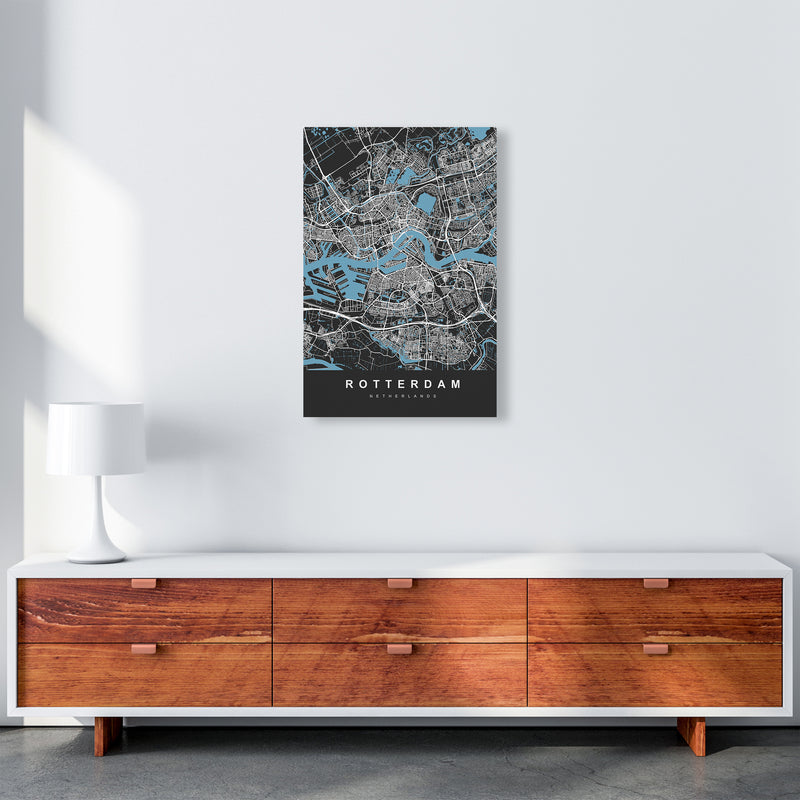 Rotterdam Art Print by UrbanMaps A2 Canvas