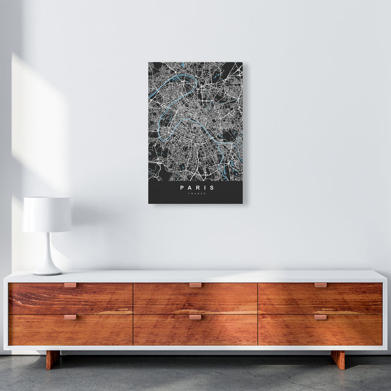 Paris Art Print by UrbanMaps A2 Canvas