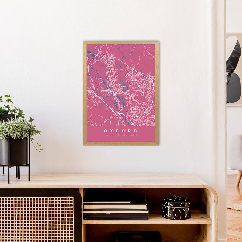 Oxford III Art Print by UrbanMaps A2 Print Only