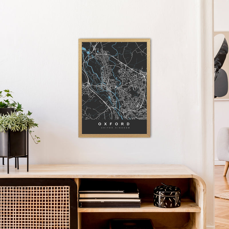 Oxford IV Art Print by UrbanMaps A2 Print Only