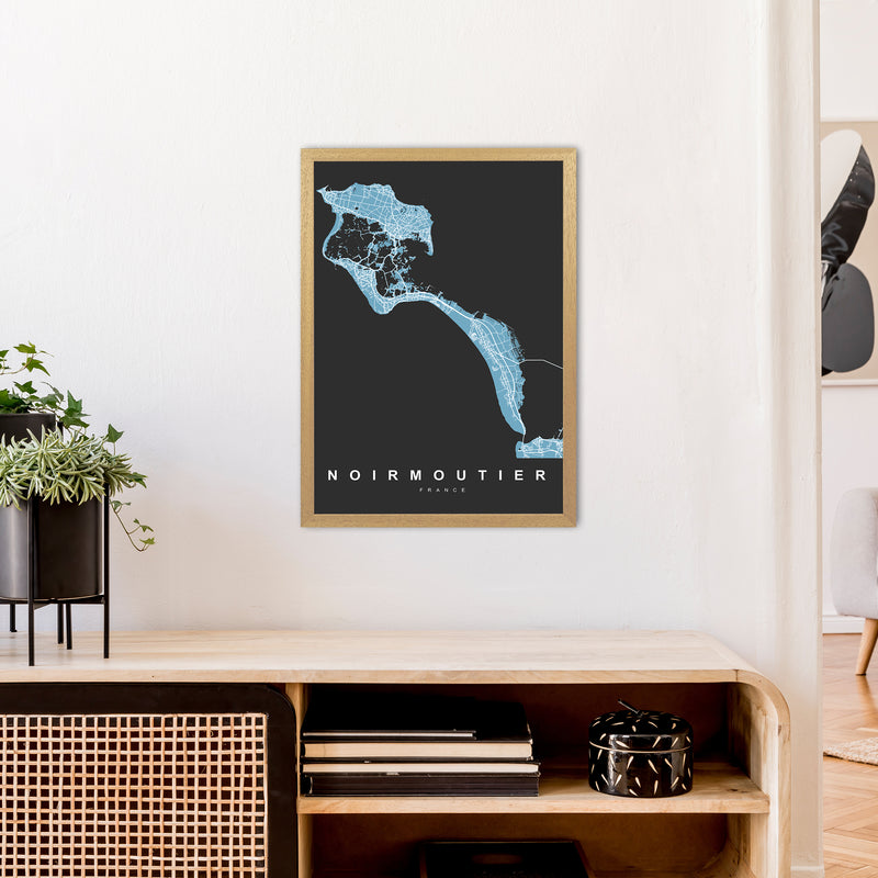 Noirmoutier Art Print by UrbanMaps A2 Print Only