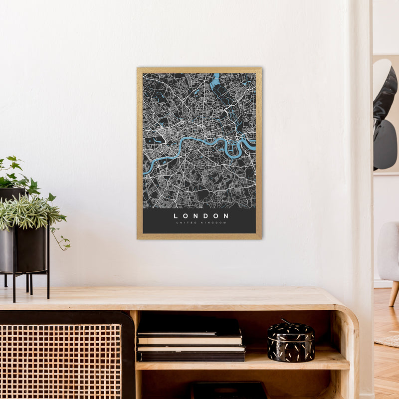 London III Art Print by UrbanMaps A2 Print Only
