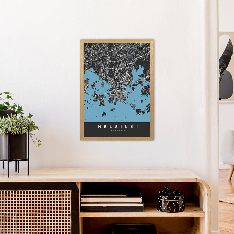 Helsinki Art Print by UrbanMaps A2 Print Only