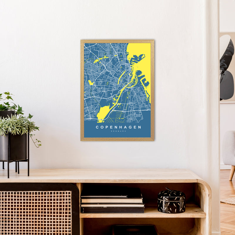 Copenhagen I Art Print by UrbanMaps A2 Print Only