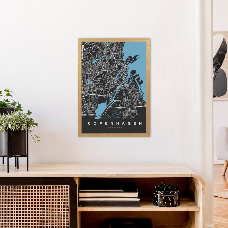 Copenhagen II Art Print by UrbanMaps A2 Print Only