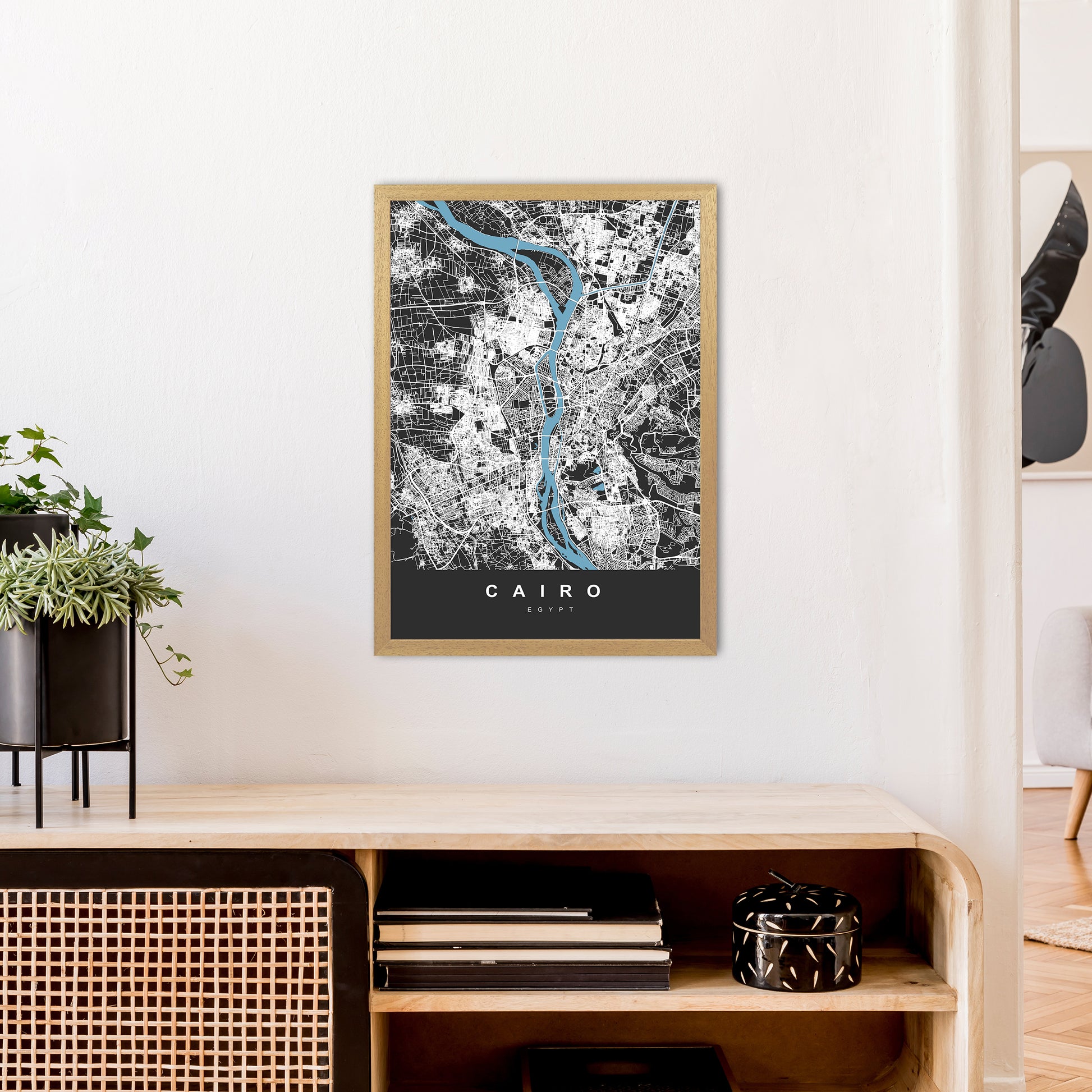 Cairo Art Print by UrbanMaps A2 Print Only