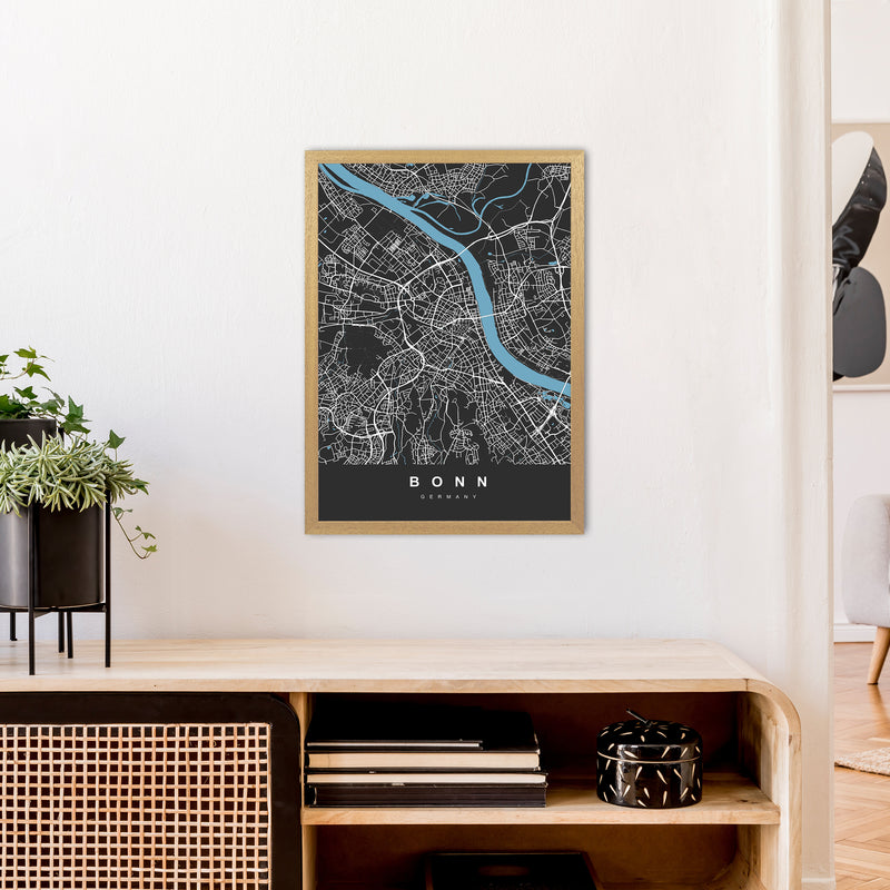 Bonn Art Print by UrbanMaps A2 Print Only