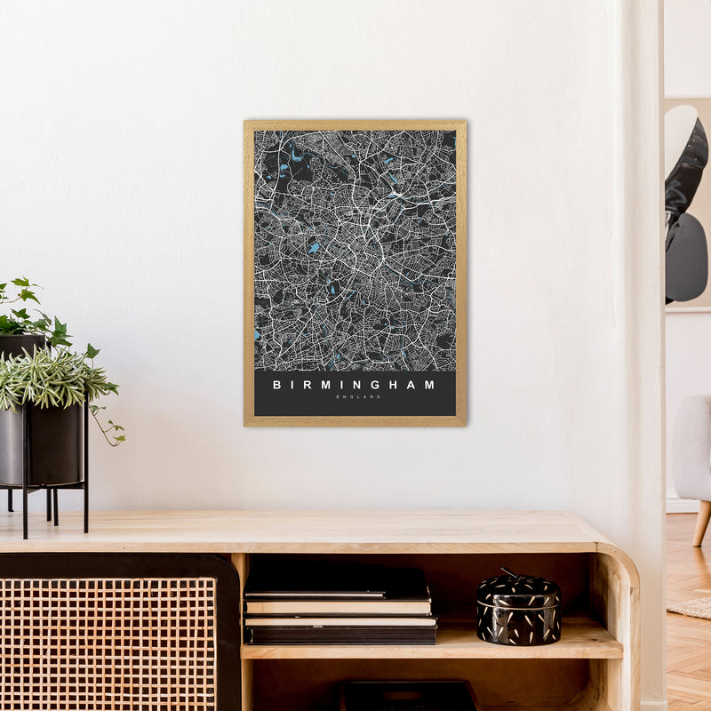 Birmingham III Art Print by UrbanMaps A2 Print Only