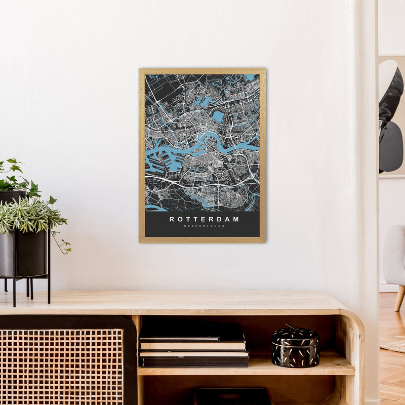 Rotterdam Art Print by UrbanMaps A2 Print Only