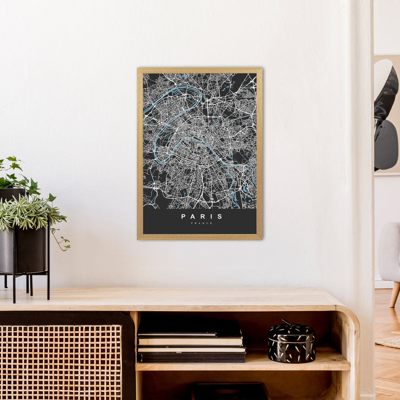 Paris Art Print by UrbanMaps A2 Print Only