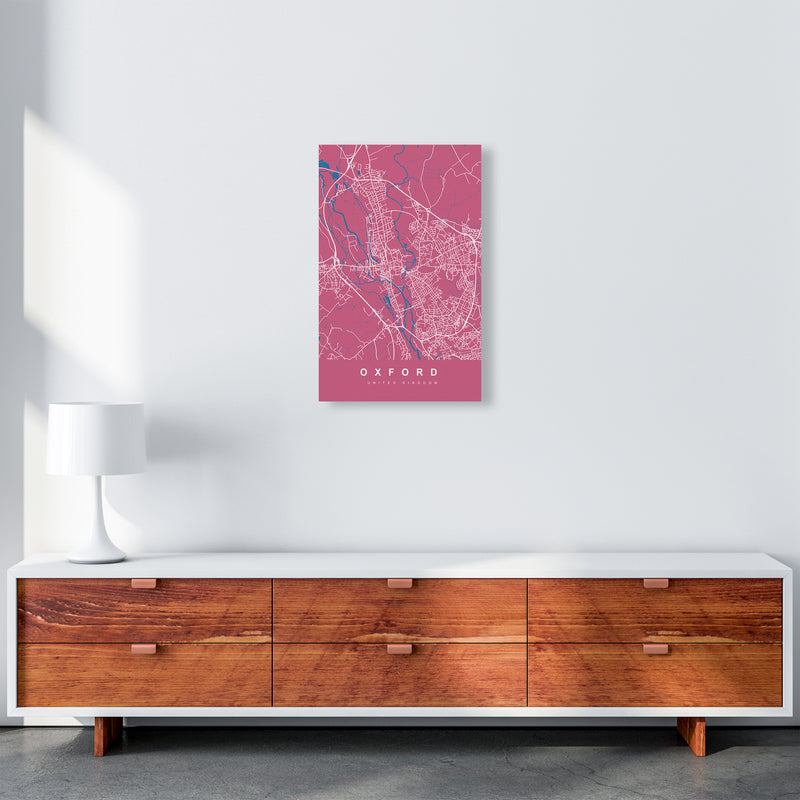 Oxford III Art Print by UrbanMaps A3 Canvas