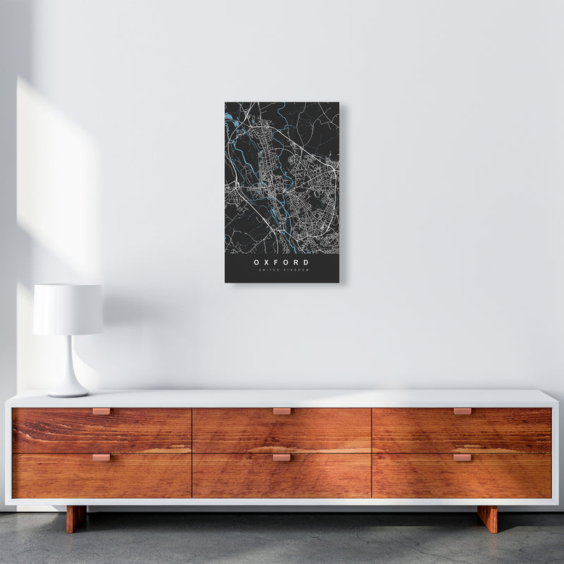 Oxford IV Art Print by UrbanMaps A3 Canvas