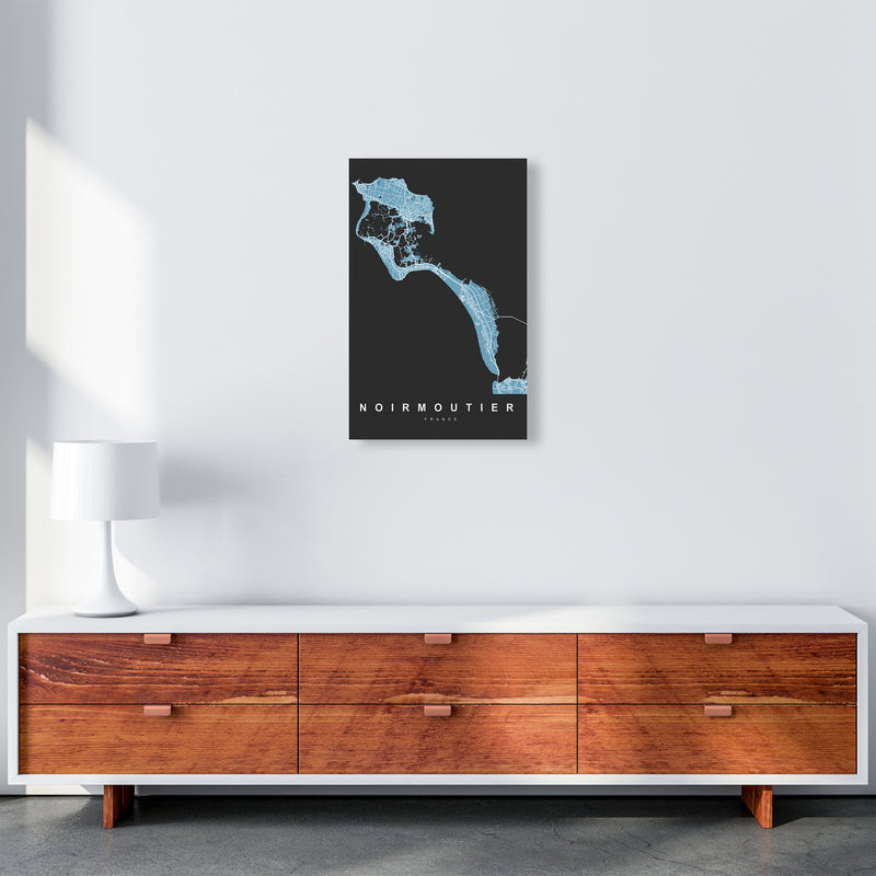 Noirmoutier Art Print by UrbanMaps A3 Canvas