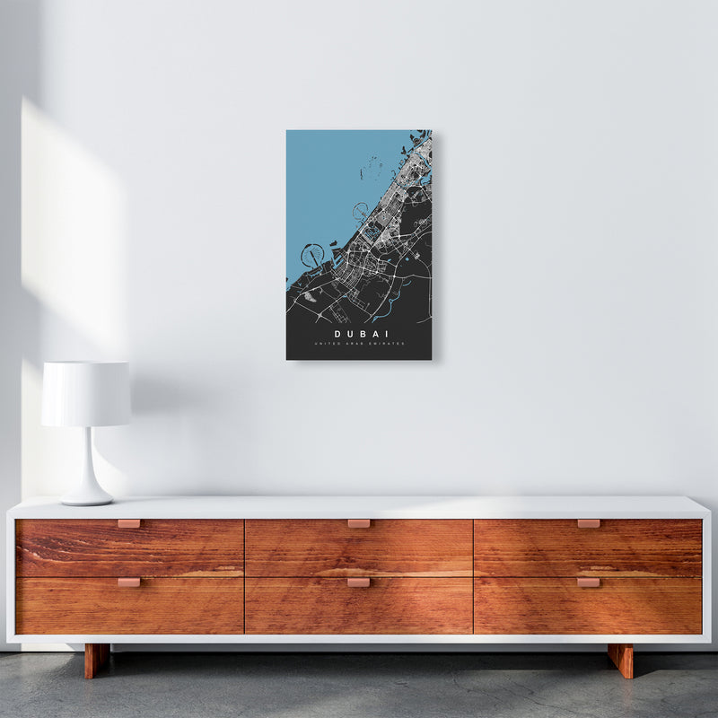 Dubai Art Print by UrbanMaps A3 Canvas