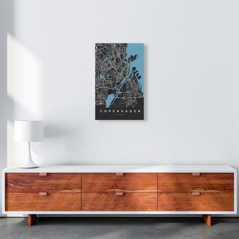 Copenhagen II Art Print by UrbanMaps A3 Canvas