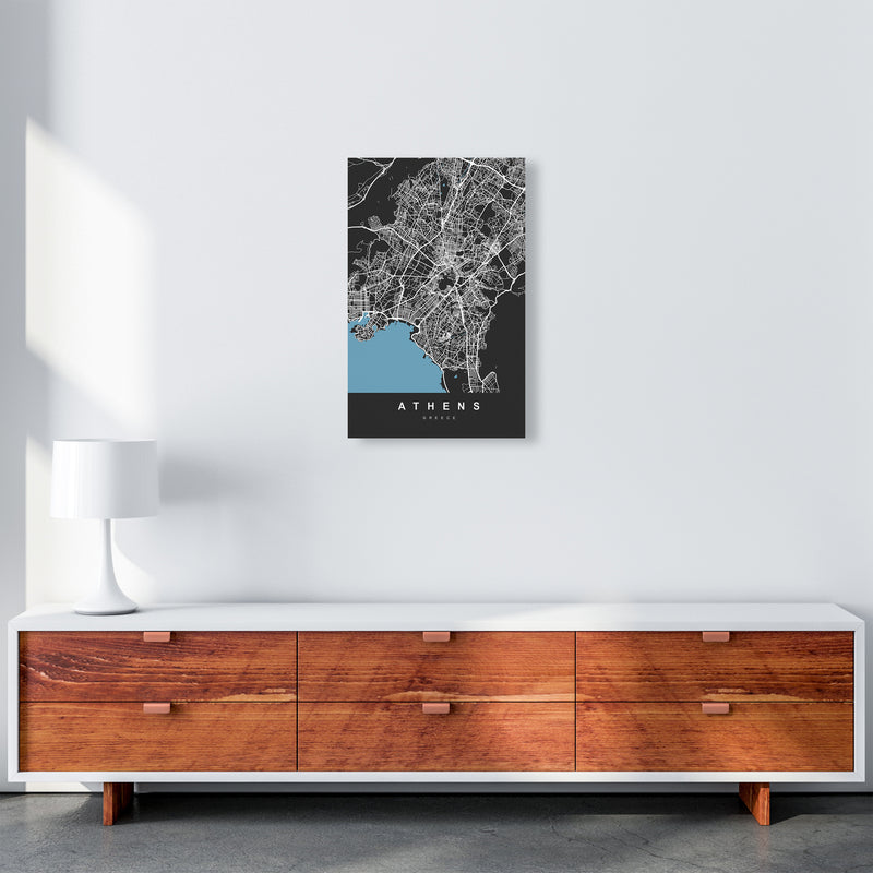 Athens Art Print by UrbanMaps A3 Canvas