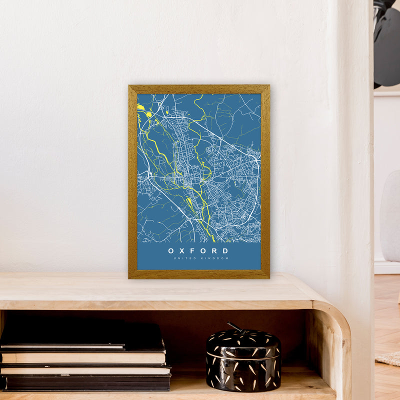 Oxford II Art Print by UrbanMaps A3 Print Only