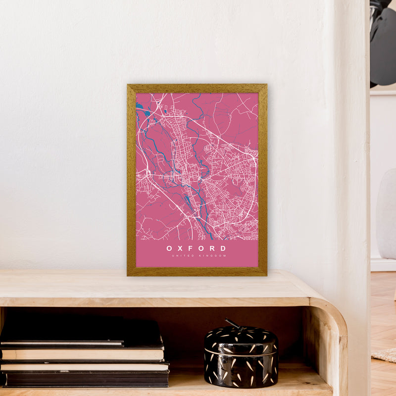 Oxford III Art Print by UrbanMaps A3 Print Only