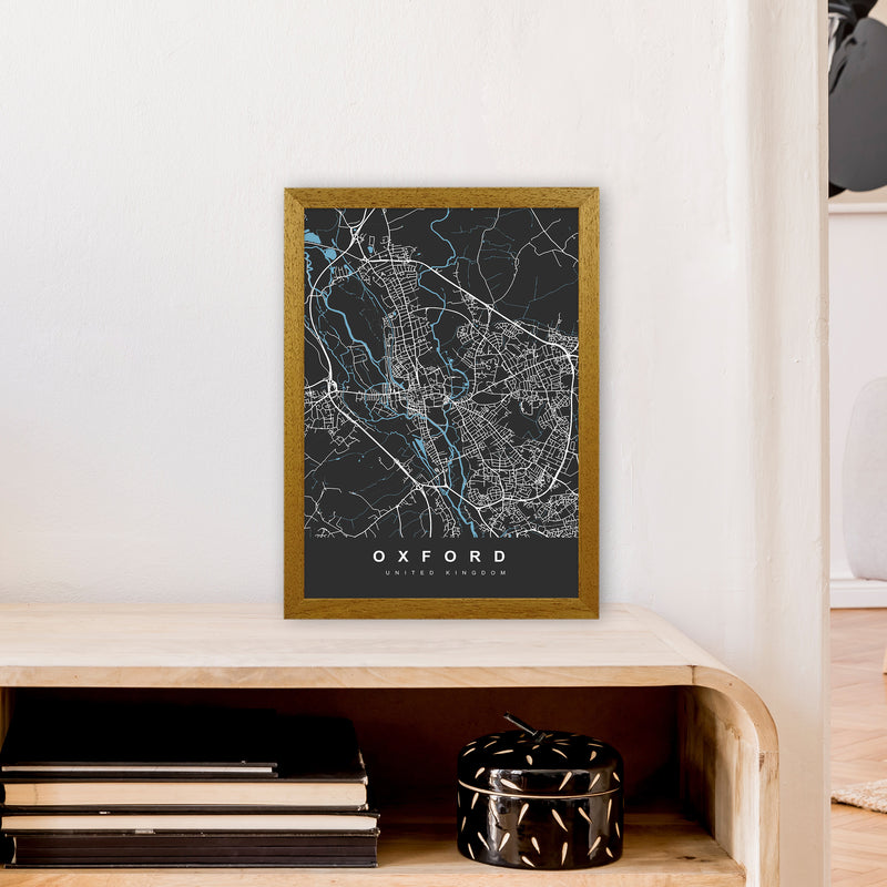 Oxford IV Art Print by UrbanMaps A3 Print Only