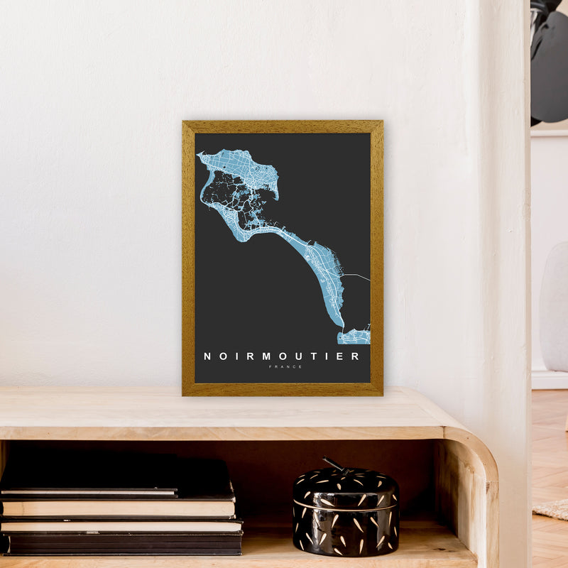 Noirmoutier Art Print by UrbanMaps A3 Print Only